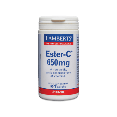 LAMBERTS Ester-C 650mg 90tabs