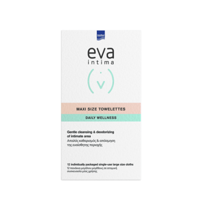 Eva Intima Maxi Size Towelettes Individually Packed 12τμχ