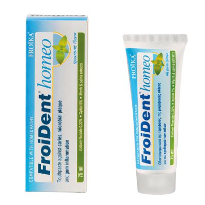 Froika Froident Homeo Toothpaste Spearmint Οδοντόκρεμα για Ομοιοπαθητική με Δυόσμο 75 ml