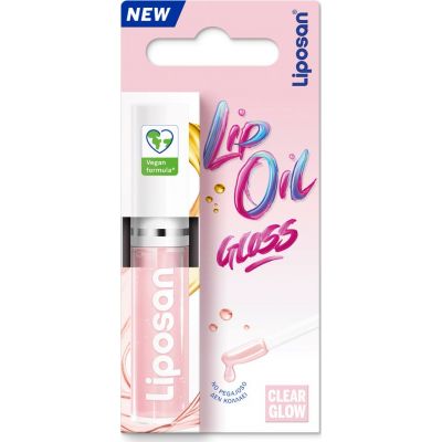 Liposan Lip Oils Gloss Clear Glow 5.1gr