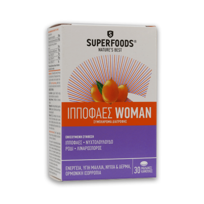 SUPERFOODS Ιπποφαές Woman για Γυναίκες 30 κάψουλες