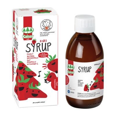 Kaiser Syrup Kids Φράουλα 200 ml