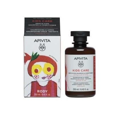 APIVITA Kids Σαμπουάν & Conditioner Ρόδι & Μέλι 250ml