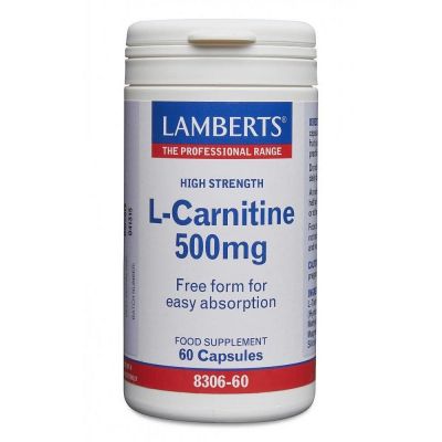 LAMBERTS L-CARNITINE 500mg 60tabs