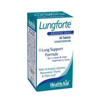 Health Aid Lungforte Breath Easy 30tabs
