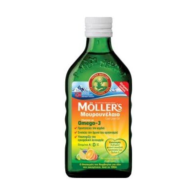 MOLLER'S COD LIVER OIL Tutti Frutti 250ml