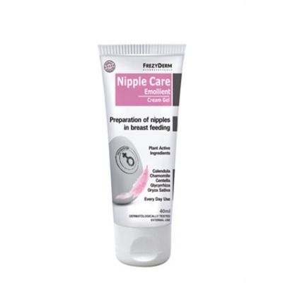 FREZYDERM Nipple Care Emollient Cream-Gel Προετοιμασία των Θηλών για το Θηλασμό 40ml