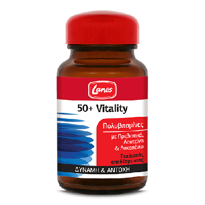 LANES Πολυβιταμίνες 50+Vitality 30tabs