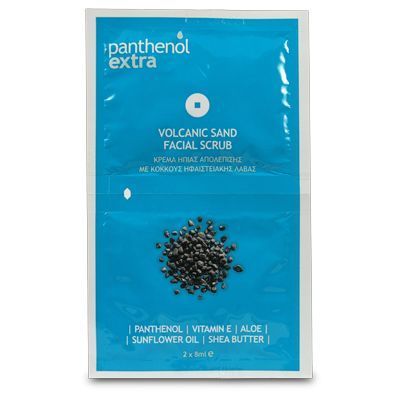 Panthenol Extra Volcanic Sand Facial Scrub 2 x 8 ml