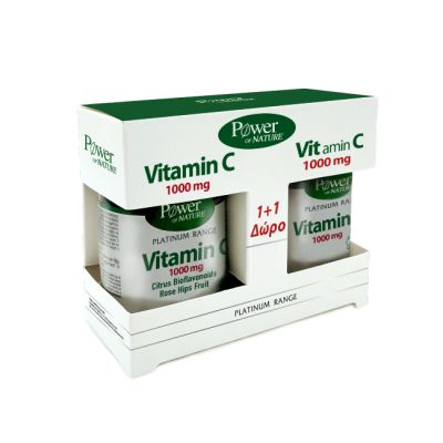 Power Health Promo Classics Platinum Range Vitamin C 1000mg 30 ταμπλέτες & Vitamin C 1000mg 20 ταμπλέτες