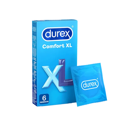 Durex Προφυλακτικά Comfort XL 6τεμ.
