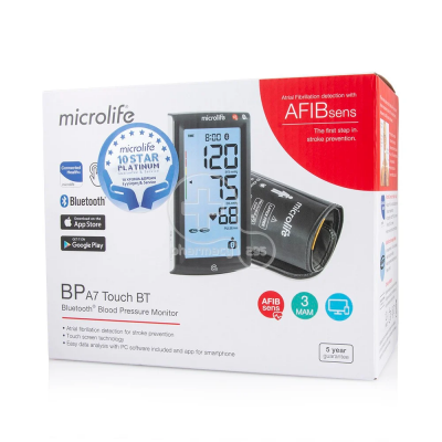 Microlife BP A7 Afib Touch Ψηφιακό Πιεσόμετρο Μπράτσου