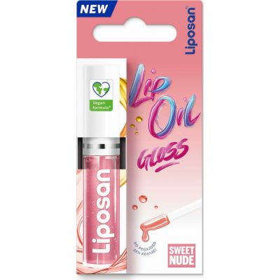 Liposan Lip Oils Gloss Sweet Nude 5.1gr