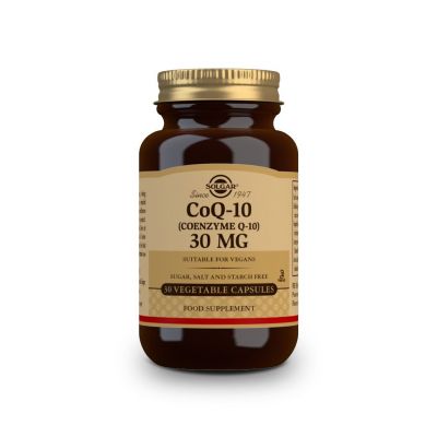 SOLGAR CoQ-10 (Coenzyme Q-10) 30mg x 30 κάψουλες