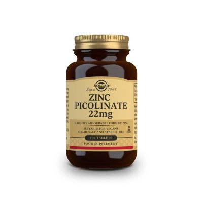 Zinc Picolinate 22 mg  100Tablets