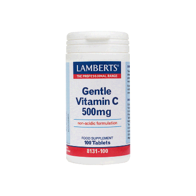 LAMBERTS Gentle Vitamin C 500mg 100tabs