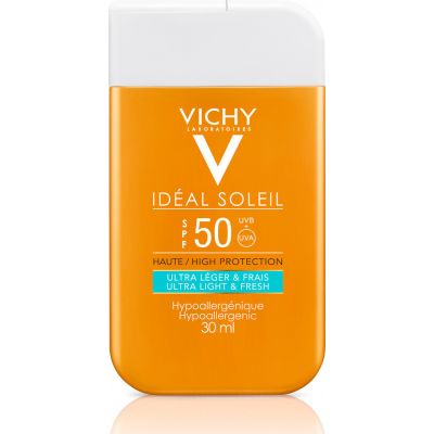 VICHY IDEAL SOLEIL Αντηλιακό Γαλάκτωμα SPF50 Pocket 30 ml 