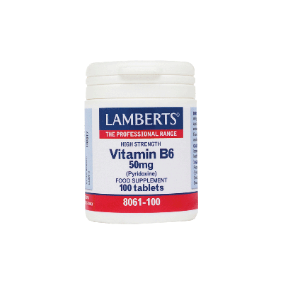 LAMBERTS Vitamin B6 50mg 100tabs