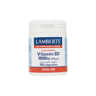 LAMBERTS Vitamin D 1000iu 120caps
