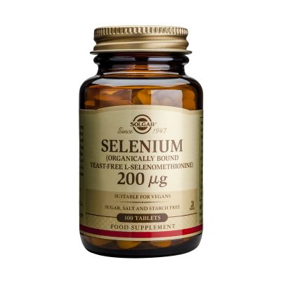 SOLGAR Selenium (Yeast-Free) 200 µg 100tabs